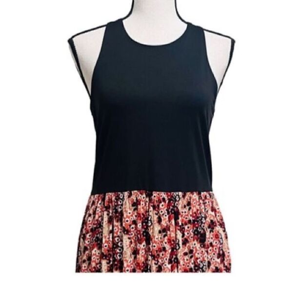 Loft Outlet Ann Taylor Women’s Size Medium Sleeveless Racerback Maxi Dress Multi - Picture 3 of 14